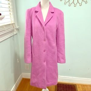 The Limited lavender wool coat sz Large